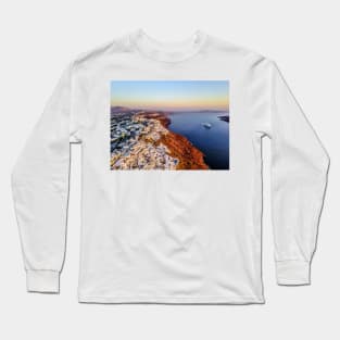 Santorini, Greece Long Sleeve T-Shirt